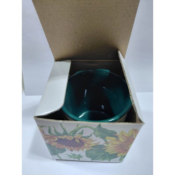 Vintage NOB 1991 Potpourri Press Sunflower Coffee Mug 9 Oz With Original Box - Picture 7 of 7